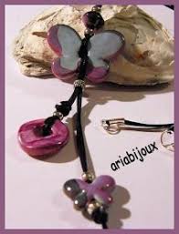 Ariabijoux Collane Con Farfalle In Ceramica Collana Con Farfalla Collane Ceramica