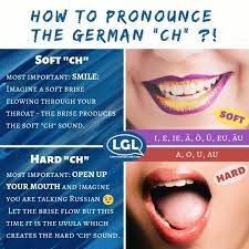 The sound ch makes in german is one of those that is difficult to produce for an english speaker, because it doesn't naturally occur in english. German Pronounciation Is Tricky Learn German With Lena Facebook