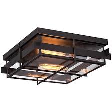 The cast aluminum construction is enhanced by the warmth of. Eurofase Muller 14 Square Bronze Outdoor Ceiling Light 8d339 Lamps Plus Ceiling Lights Outdoor Ceiling Lights Porch Light Fixtures