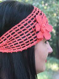 Headband Cotton Crochet Flower Lace Crochet Bandana Bibs Beach Etsy In 2021 Cotton Crochet Bohemian Headband Crochet Bandana