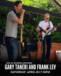 We're thrilled to welcome Frank Lev and Gary Taneri back to the MM Stage  TONIGHT, 7-10pm! Come