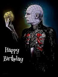 Pinhead Birthday Horror Movie Art Slasher Movies Horror Icons