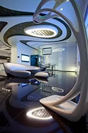 An Elegant Modern Penthouse Interior Design By Zaha Hadid Architects Futuristic Home Zaha Hadid Interior Zaha Hadid