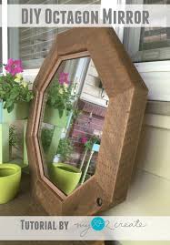 Blinds for odd shaped windows: Diy Octagon Mirror