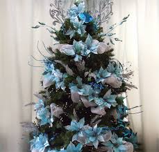 Seasontry Turquoise And Silver Christmas Tree Silver Christmas Tree Silver Christmas Tree Decorations Turquoise Christmas Tree