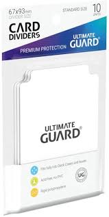 You must have your provisional document on you at all times while working. Ultimate Guard Card Dividers 10 The Comic Shop