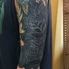 Blackout Tattoos With White Ink In 2020 Black Tattoo Cover Up Cover Up Tattoos Blackout Tattoo