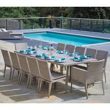 Bridgman Hampstead 12 Seater Dining Set Garden Dining Set Outdoor Dining Set Luxury Garden Furniture