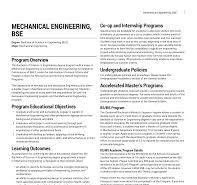 Mechanical Engineering, BSE