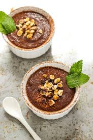 Healthy Banana Chocolate Pudding Food Processor Recipes Food Banana Healthy