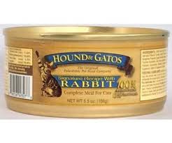 Hound Gatos Hound Gatos Rabbit Formula Grain Free Canned Cat Food 5 5 Oz