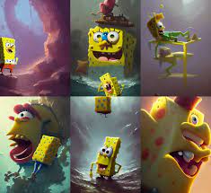 Closeup of realistic spongebob squarepants, fantasy, | Stable Diffusion |  OpenArt