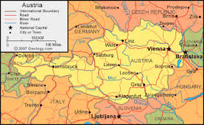 Maps of all regions and countries of the world. Austria Map And Austria Satellite Images