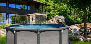 | chef de file canadien de la fabrication de piscines creusées et hors terre. Piscines Hors Terre Aquazone Amqui