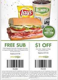 Pinned April 5th Second Sub Sandwich Free At Blimpie Thecouponsapp Sub Sandwiches Food Sandwiches