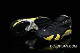 Black White Jordan 14 Discount Air Jordan 14 Low Thunder Black Vibrant Yellow White Price 90 42 Jordan Shoes Air Jordan Shoes Jordan Retro Official Site Air Jordans Yellow White Air Jordan Shoes