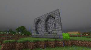 Place two cobblestone walls on the left and right raised bricks, with two wooden fences on top of those. Would This Be A Good Wall Design Any Constructive Critisism Would Be Appreciated Minecraft