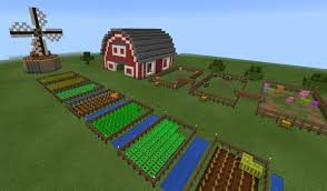 Minecraft Barn Farm Und Windmuhle Und Zaun Minecrafthouses Minecraft Gebaude Minecraft Farmen Minecraft Haus