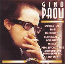 Gino paoli album has 24 songs sung by bobby solo, donatella moretti, dino. Gino Paoli Gino Paoli 1999 Cd Discogs