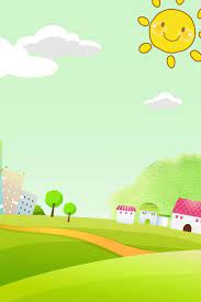 ℂ𝕒𝕣𝕒 𝕓𝕚𝕜𝕚𝕟 𝔸𝕖𝕤𝕥𝕙𝕖𝕥𝕚𝕔 𝕡𝕠𝕨𝕖𝕣𝕡𝕠𝕚𝕟𝕥🦋( ᴗ͈ˬᴗ͈) ༉‧ ♡*. Green Outdoor Illustration Fresh Kids Background Powerpoint Background Design Cartoon Background