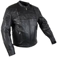 Xelement Xs 6229 Turbulent Mens Black Armored Leather