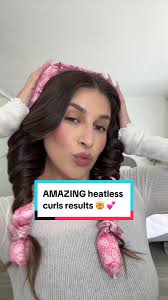 Effortless curls? Say less. Style your strands without heat damage using  our Hello Kitty-printed curling rod & claw clip. 🎀 @Content by tommie  #hellokitty #pillowcase #hair #heatlesscurls #hairstyle ...