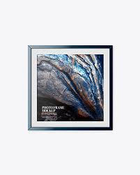 Download Glossy Photo Frame Mockup In Stationery Mockups On Yellow Images Object Mockups PSD Mockup Templates