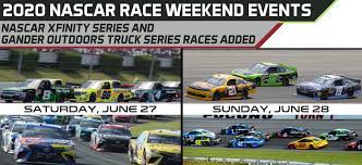 We tell you which racing action is going on and where to watch it. 2020 Weekend To Feature Four Nascar Races In Two Days