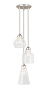 Misty 3 Light Cluster Pendant In Brushed Nickel At Menards Plug In Pendant Light Pendant Light Fixtures Cluster Pendant Lighting