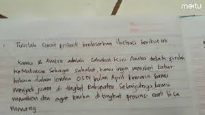 Dengan begitu surat yang sudah diciptakan dapat diterima oleh semua kalangan. Contoh Surat Pribadi Untuk Ibu Singkat Brainly