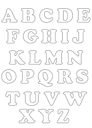 Letras Bonitas Para Colorear