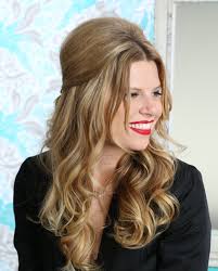 Cute and simple half hairdo! Easy Half Up Half Down Hairstyles To Rock For Any Occasion More