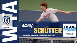 Aidan Schutter Earns Frank Parker Junior Award