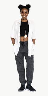Black Cheerful Casual Woman Transparent Png Premium Image By Rawpixel Com Hwangmangjoo People Png Casual Women Casual