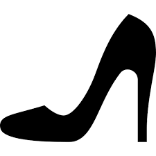 Women shoes Basic Straight Filled icon | Freepik