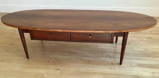 Hardwood surfboard coffee table coffee table with surfboard shape warm nordic 15 cool tables that teak walnut reversible ellipse. Vintage Surfboard Coffee Cocktail Table W Drawers Mid Century Modern Mcm Sweet Modern Vintage Midcentury Occasional Tables Sweet Modern Akron Oh