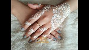 Pin By Tracey Hamilton On Bridal Collection In 2020 White Henna Designs White Henna Tattoo Wedding Henna Designs