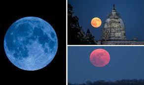 When and where can the 'super blood moon' be viewed? Blue Moon 2018 Pictures Of Past Blue Moons And Blood Moons As 2018 Eclipse Looms Science News Express Co Uk