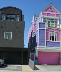 A purple front door may be one of the least popular choices for a house's facade. Voldemort And Barbie Are Neighbors Pics