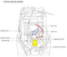 Carburetor hoses diagram