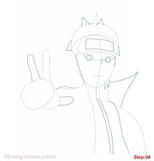 How To Draw Bijuu Mode From Naruto Mangajam Com In 2020 Naruto Drawings Naruto Cool Sketches