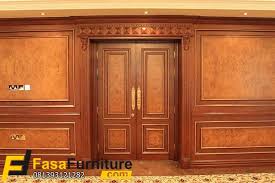 Desain Pintu Rumah Mewah Kayu Jati Fasa Furniture Jepara Fasa Furniture Jepara