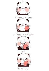 Pin By Eybis On Kawaiiiiiiii Cute Panda Wallpaper Cute Doodles Panda Wallpapers