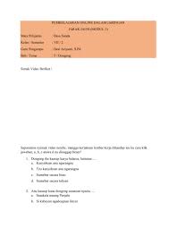 Vii /2 kompetensi dasar indikator kegiatan pembelajaran dan penilaian alokasi waktu sumber belajar dan mensyukuri keberadaan bahasa sunda sebagai anugrah tuhan yang maha esa. Basa Sunda Kelas 7 Pertemuan 2 Worksheet