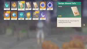 Where To Find The Almond Tofu Recipe In Genshin Impact Gamepur