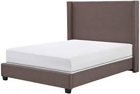 Free delivery and returns on ebay plus items for plus members. Crosley Furniture Casey Upholstered Platform Bed And Wingback Headboard Queen Bourbon Linen