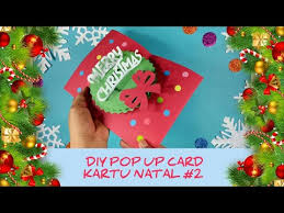 Dengan cara yang sama ubahlah objek gambar lain seperti pohon natal yang tampak ada. Membuat Kartu Natal 3d 2 Diy Pop Up Card Naufal Aiman Youtube