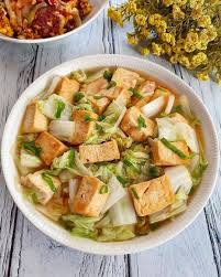 Tumis Sawi Tofu