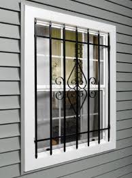 Reed brothers security fabricates, sells and installs prefabricated and custom window guards for residential and commercial customers. Tru Bolt Black Steel Window Security Bars At Menards