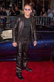 Nicolas Cage Actor Nicolas Cage At The World Premiere In Westwood Of His New Ad Nicolas Cage Actor Nicolas Cage Ad Nicolas Cage Actors Leather